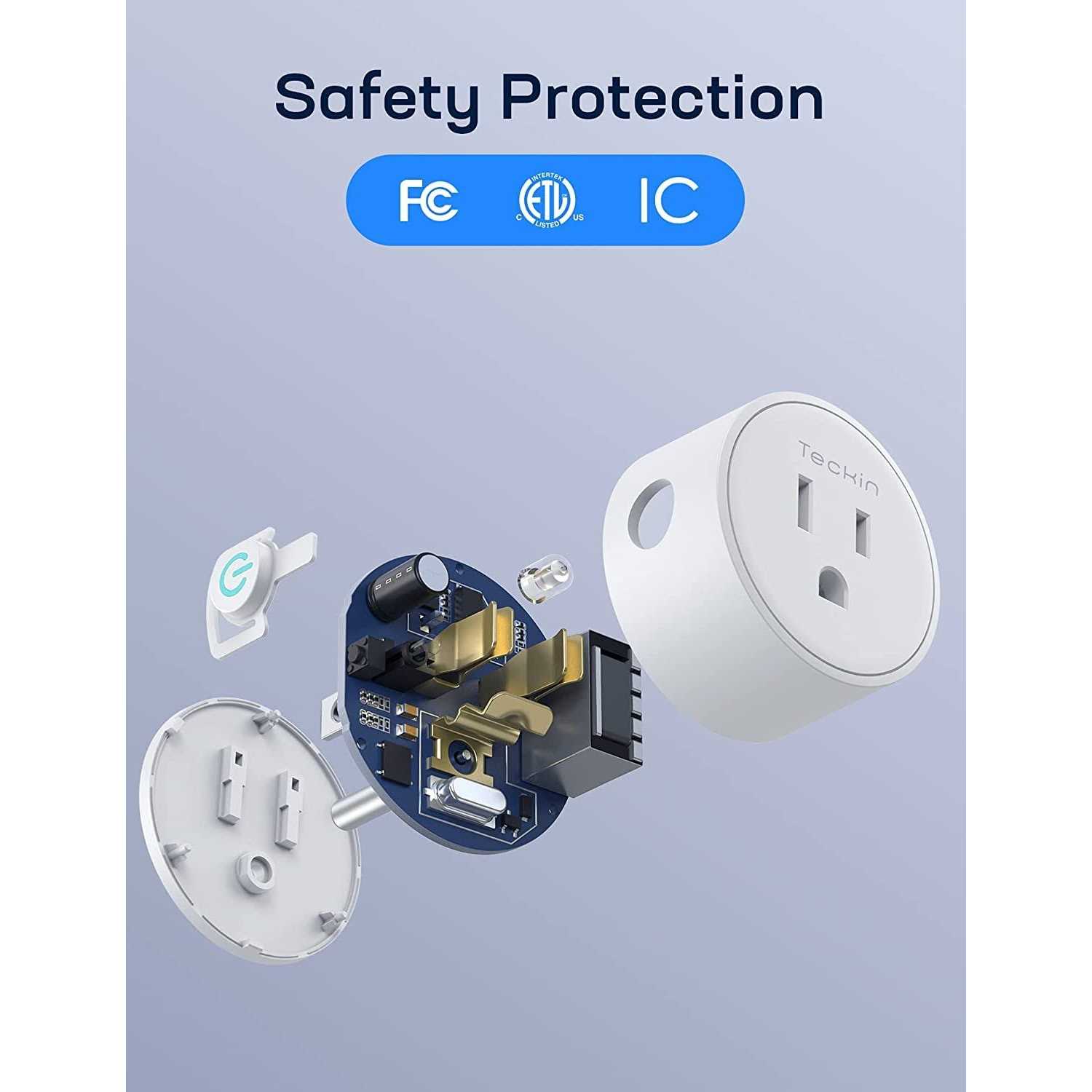 Smart Plug EIGHTREE, Alexa Smart Plugs That Work With Alexa and Google Home - Zenithce