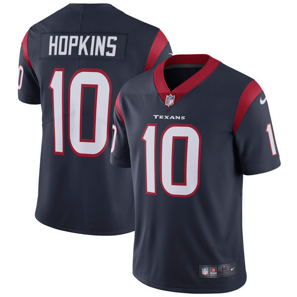 Houston Texans #10 DeAndre Hopkins Nike Navy Vapor Untouchable Limited Stitched Jersey - Zenithce