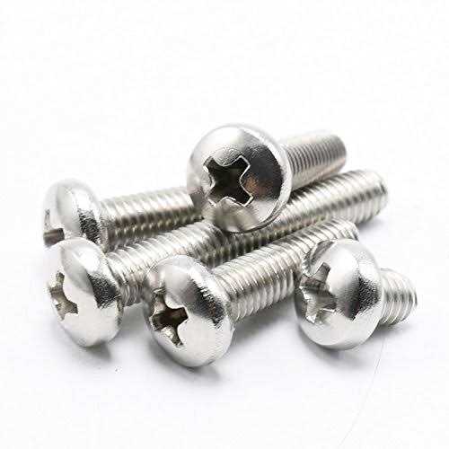Phillips Pan Head Machine Screws Stainless Steel 18-8 Qty - Zenithce