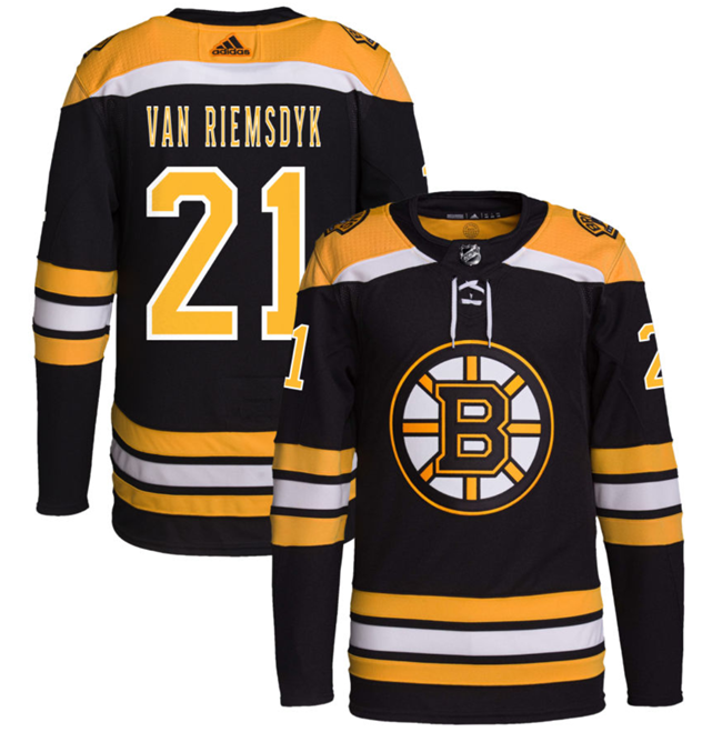 Boston Bruins #21 James Van Riemsdyk Black Stitched Jersey - Zenithce