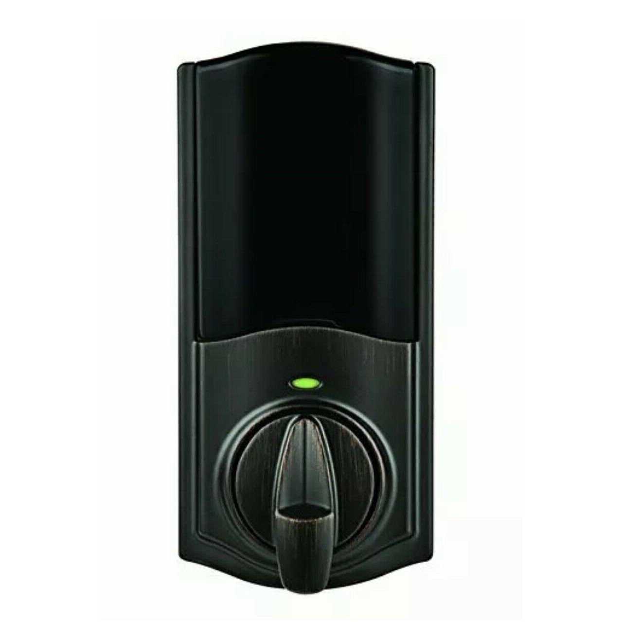 Kwikset Contemporary SmartCode Touchpad Electronic Deadbolt SmartKey Matte - Zenithce