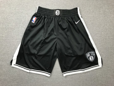 Nets Black Swingman Shorts - Zenithce