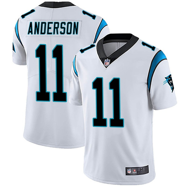 Carolina Panthers #11 Robby Anderson White Vapor Untouchable Limited Stitched Jersey - Zenithce
