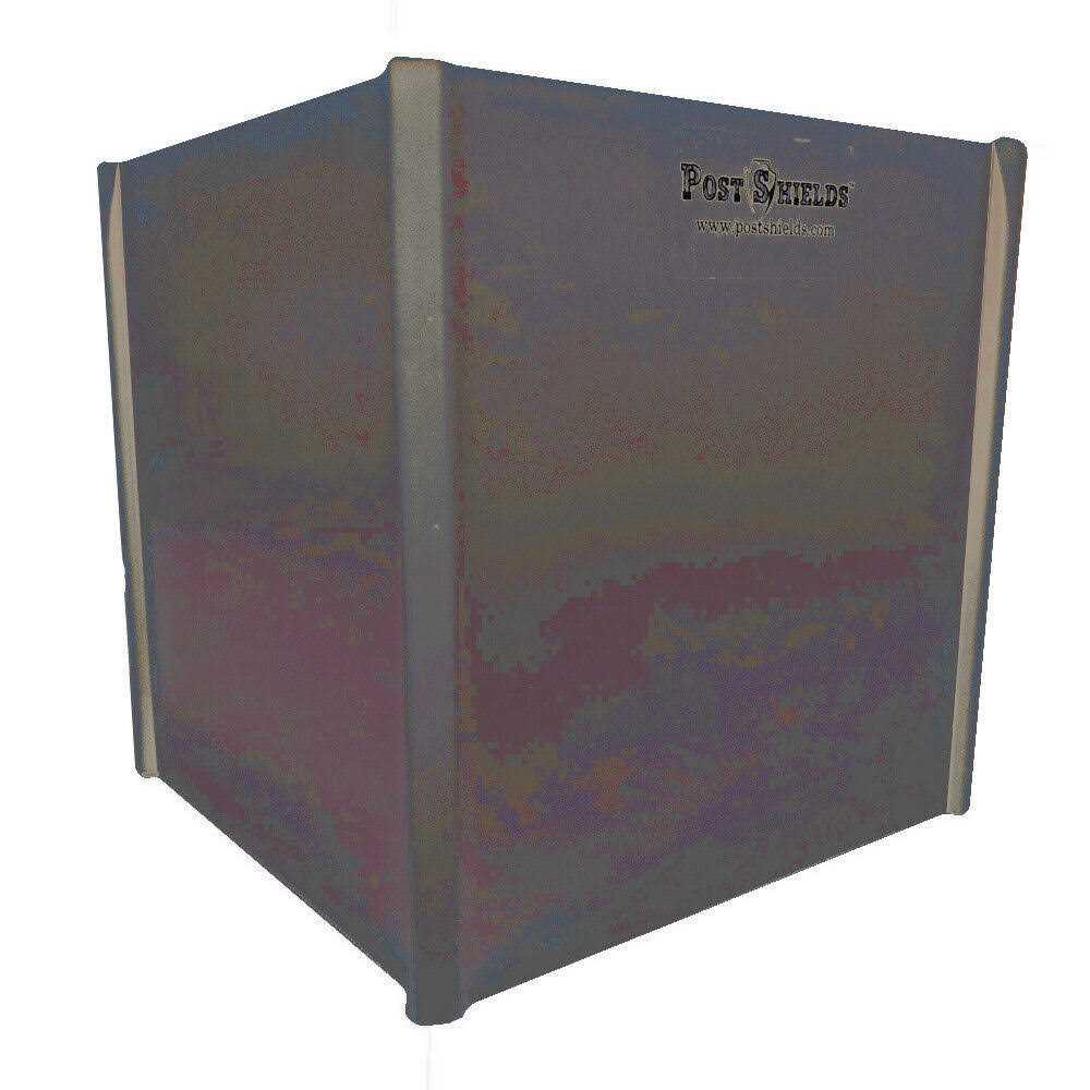 Post Sleeve Post Protector by Post Shields Protects Mailbox Deck & Fence Posts From Lawn - Zenithce