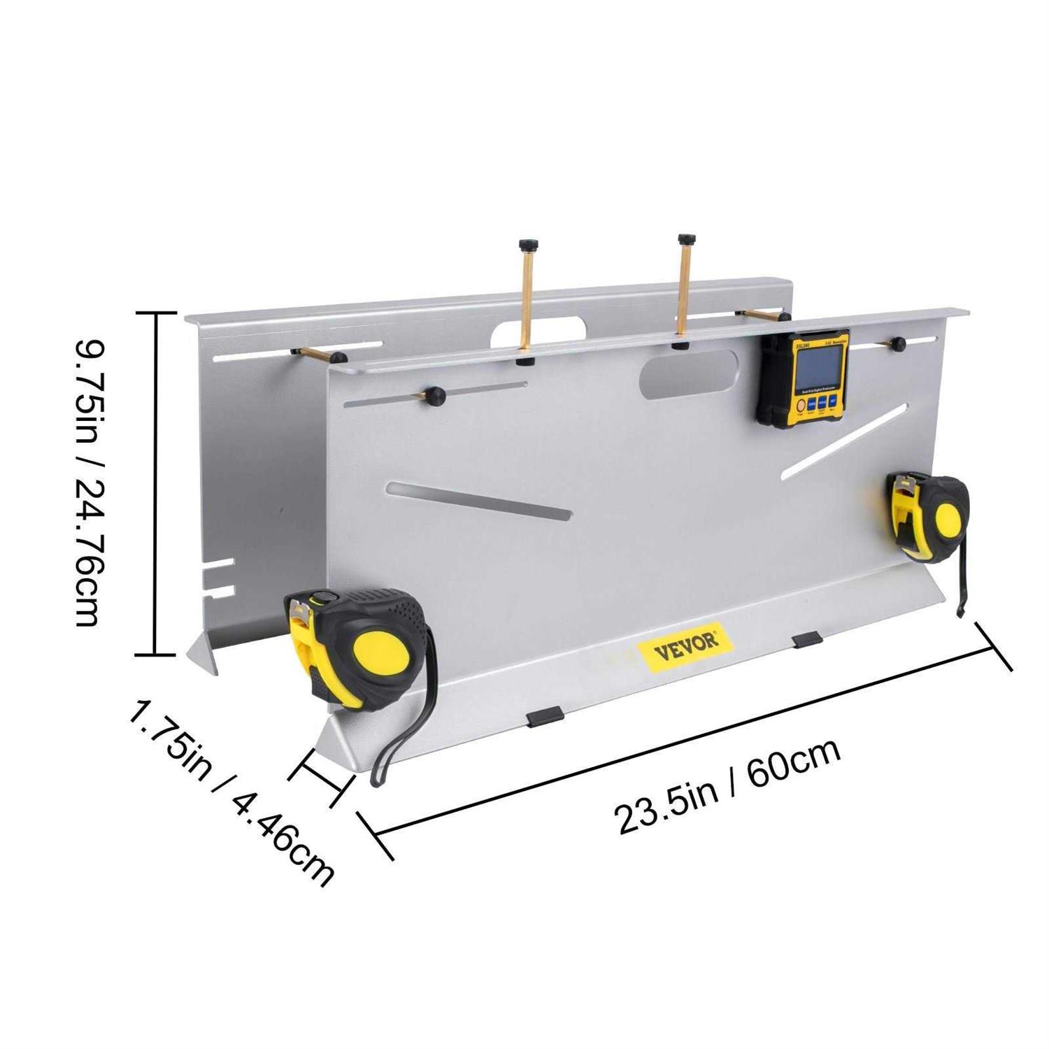 VEVOR Wheel Alignment Tool 6 Probes Toe Plates Led Toe Alignment Plates Double 16ft Tape Measures Alignment Tools Automotive Charging Toe Alignment - Zenithce