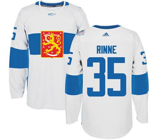 Team Finland #35 Pekka Rinne White 2016 World Cup Stitched Jersey - Zenithce