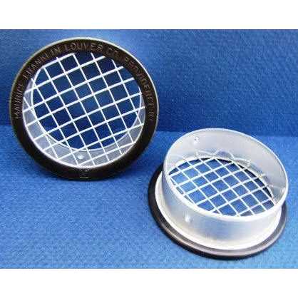 Round Open Screen Vent w 1/8 mesh - Zenithce