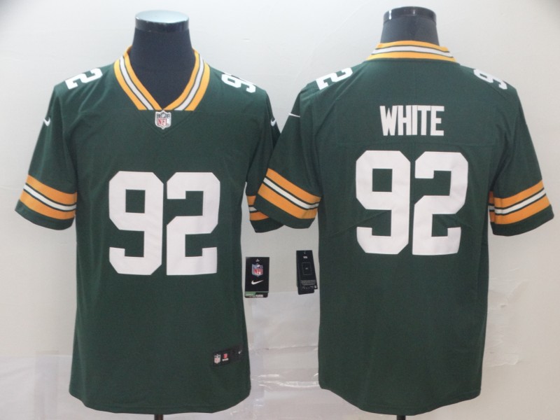 Green Bay Packers #92 Reggie Green Vapor Untouchable Limited Stitched Jersey - Zenithce