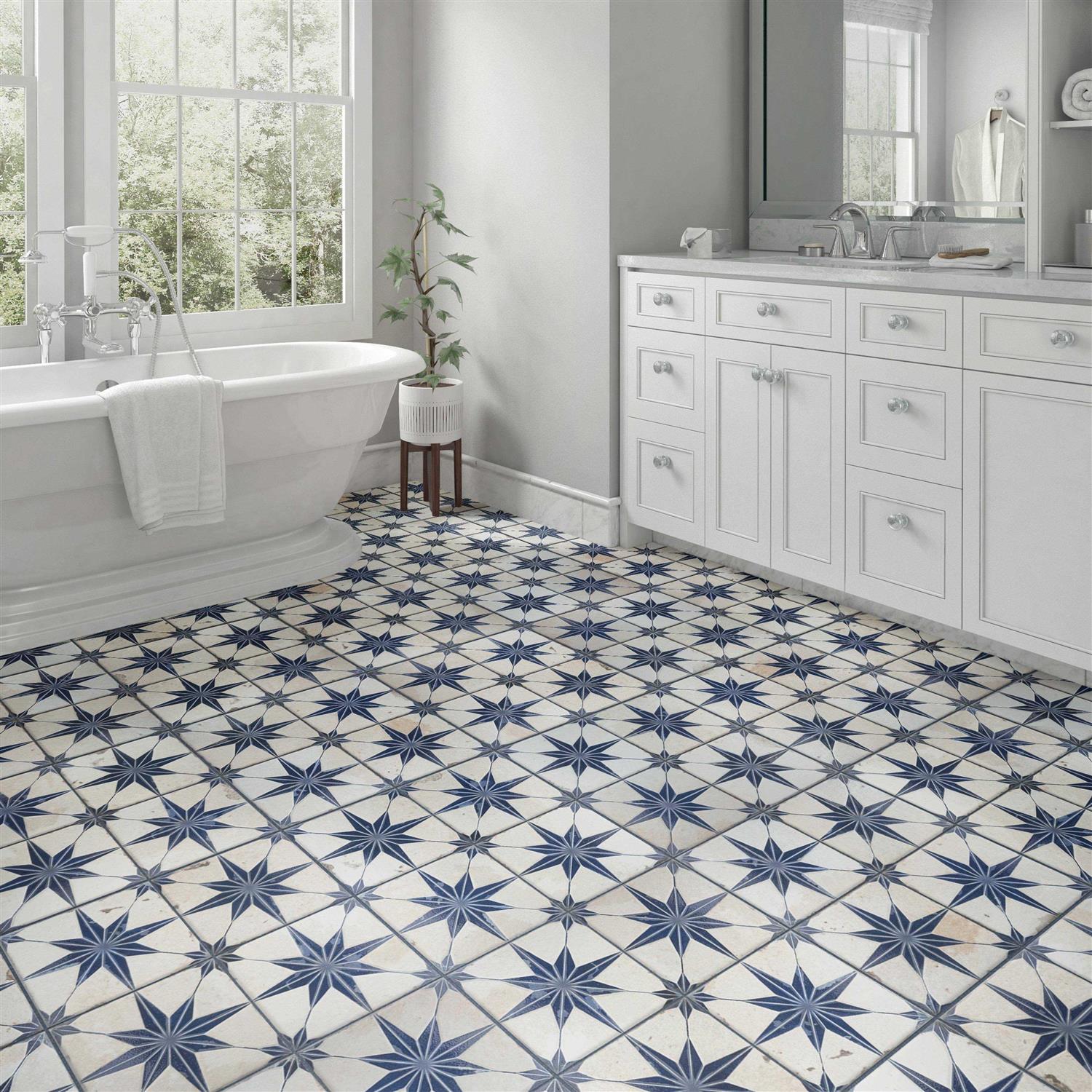 Kings 18 x 18 Ceramic Patterned Wall & Floor Tile Merola Tile - Zenithce
