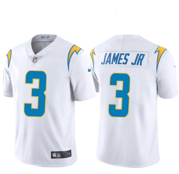 Los Angeles Chargers #3 Derwin James Jr. White Vapor Untouchable Limited Stitched Jersey - Zenithce