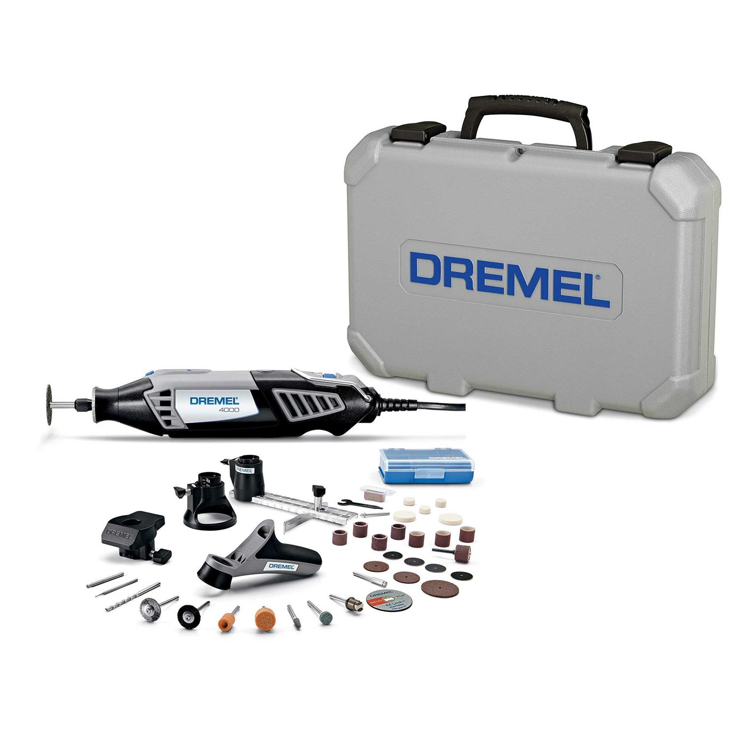 Dremel 4000 Series 1.6 Amp Variable Speed Corded Rotary Tool Kit Rotary Accessory - Zenithce