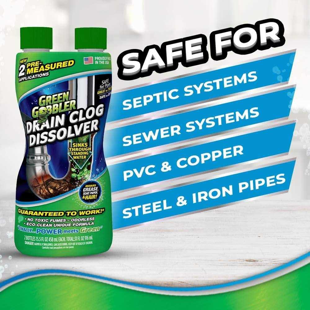 Green Gobbler Bio-Flow Drain Strips - Zenithce