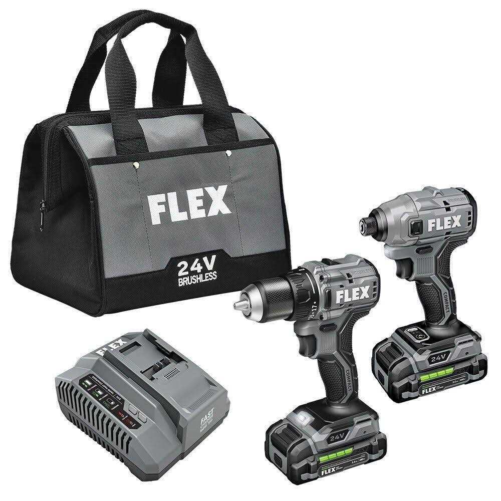FLEX Brushless 24-volt 5-speed Oscillating Multi-Tool Kit with Soft Case FX4111-1A - Zenithce