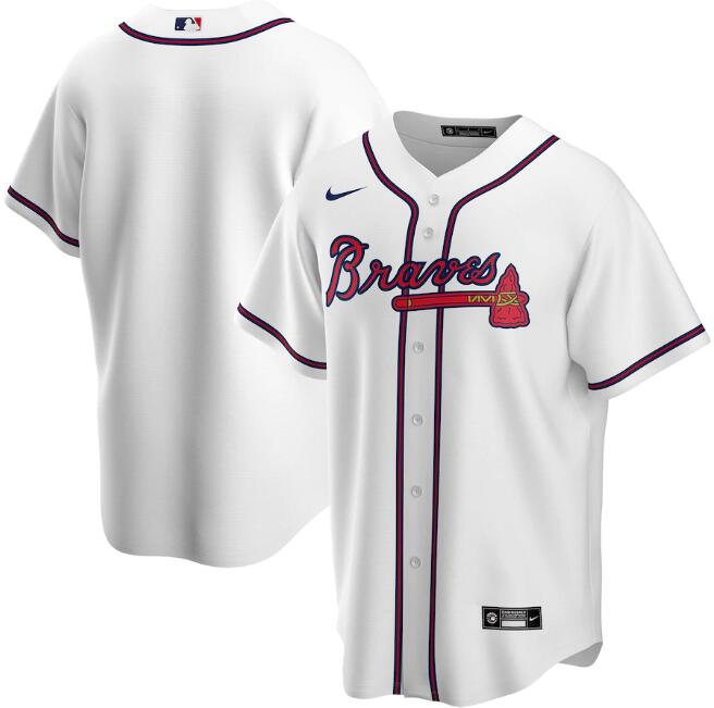 Atlanta Braves White Cool Base Stitched Jersey - Zenithce
