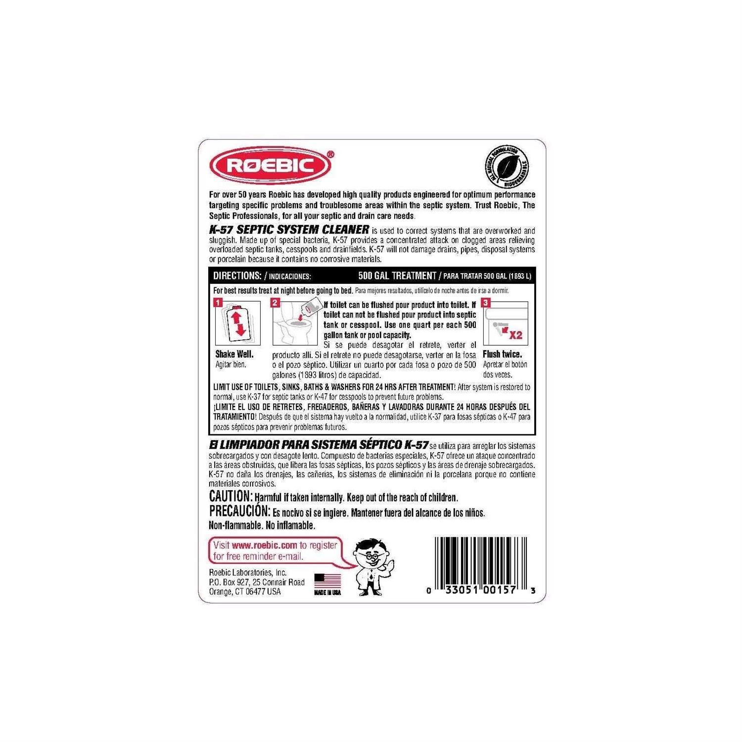 Roebic Main Line Cleaner - Zenithce