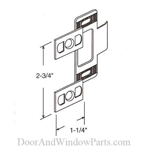Defender Security 4 in. Bronze Surface Bolt U 10307 - Zenithce