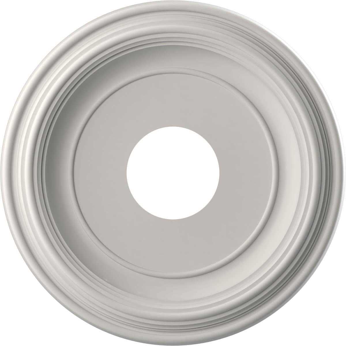 Ekena Millwork 3 1/2ID x 1 Traditional Thermoformed PVC Ceiling Medallion - Zenithce