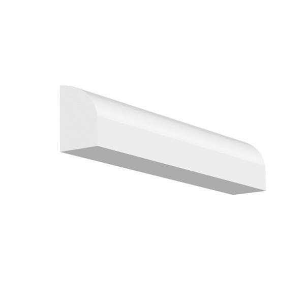 MTRIM Baseboard Prepainted 9/16 in. Height x 5.5 in. Width x 3 in. Length - Zenithce