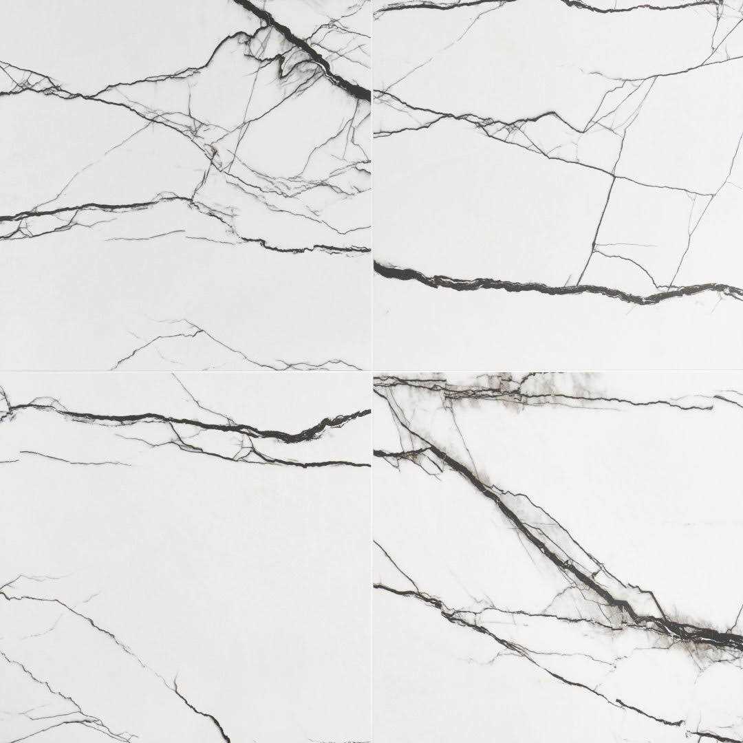 Ivy Hill Tile Magnus 23.62 in. x Polished Porcelain Marble Look Floor and Wall Tile - Zenithce