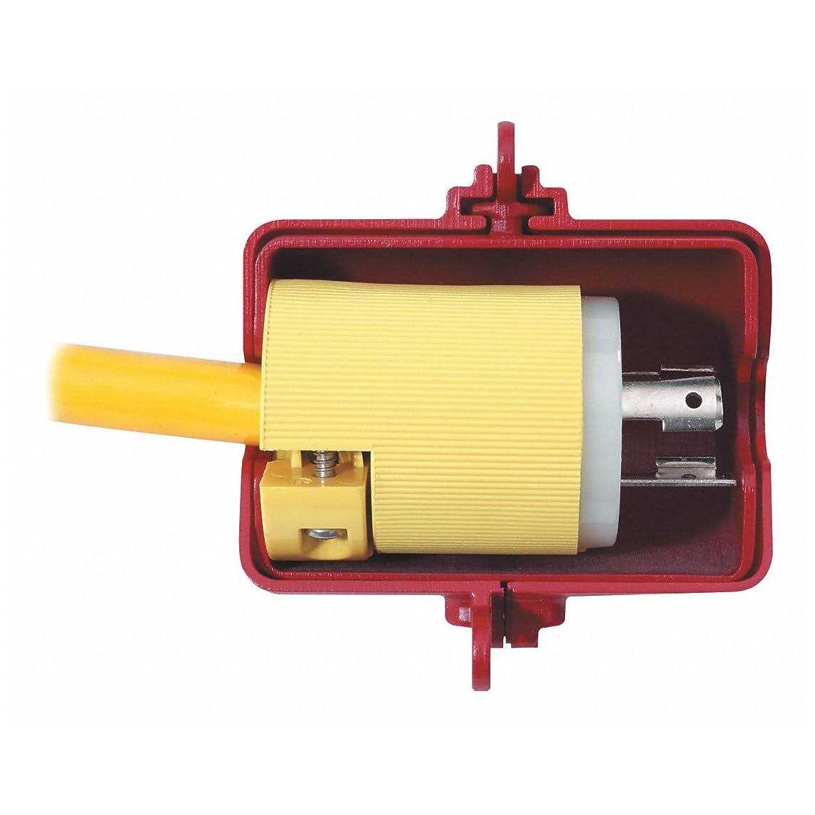 Electrical Plug Cover Lockout – Large – Master Lock – Pack of 2 – H-3436 - Zenithce