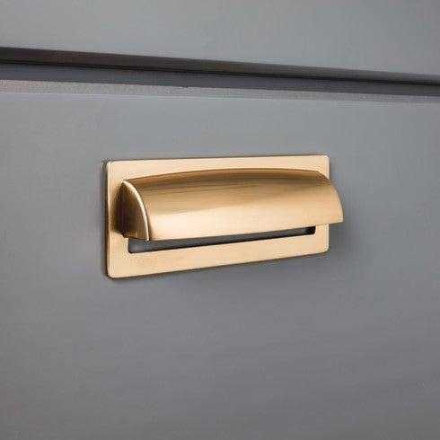 Top Knobs Hollin Cup Pull 3 3/4 Inch TK937HB - Zenithce