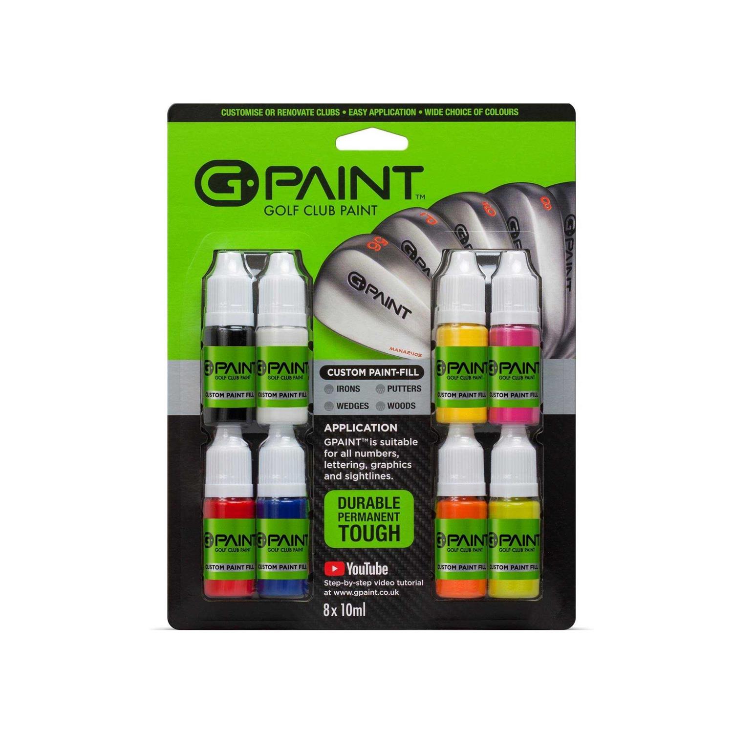 G-Paint Golf Club Paint Touch Up, Fill In, Customize or Renovate Your Clubs - Zenithce