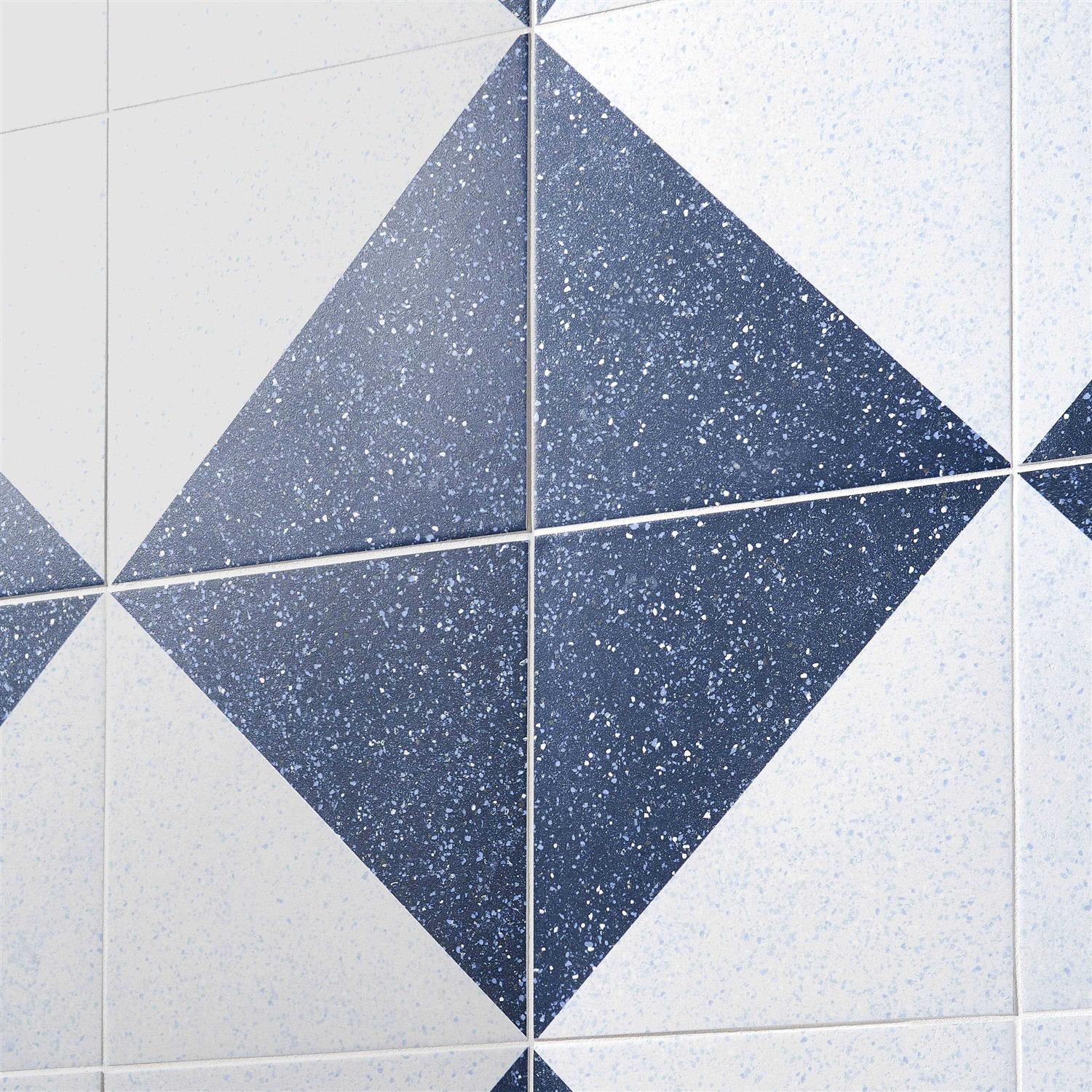Ivy Hill Tile Eclipse Turquoise 7.79 in. x 8.98 in. Matte Porcelain Floor and Wall Tile - Zenithce