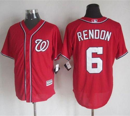 Nationals #6 Anthony Rendon Red New Cool Base Stitched Jersey - Zenithce