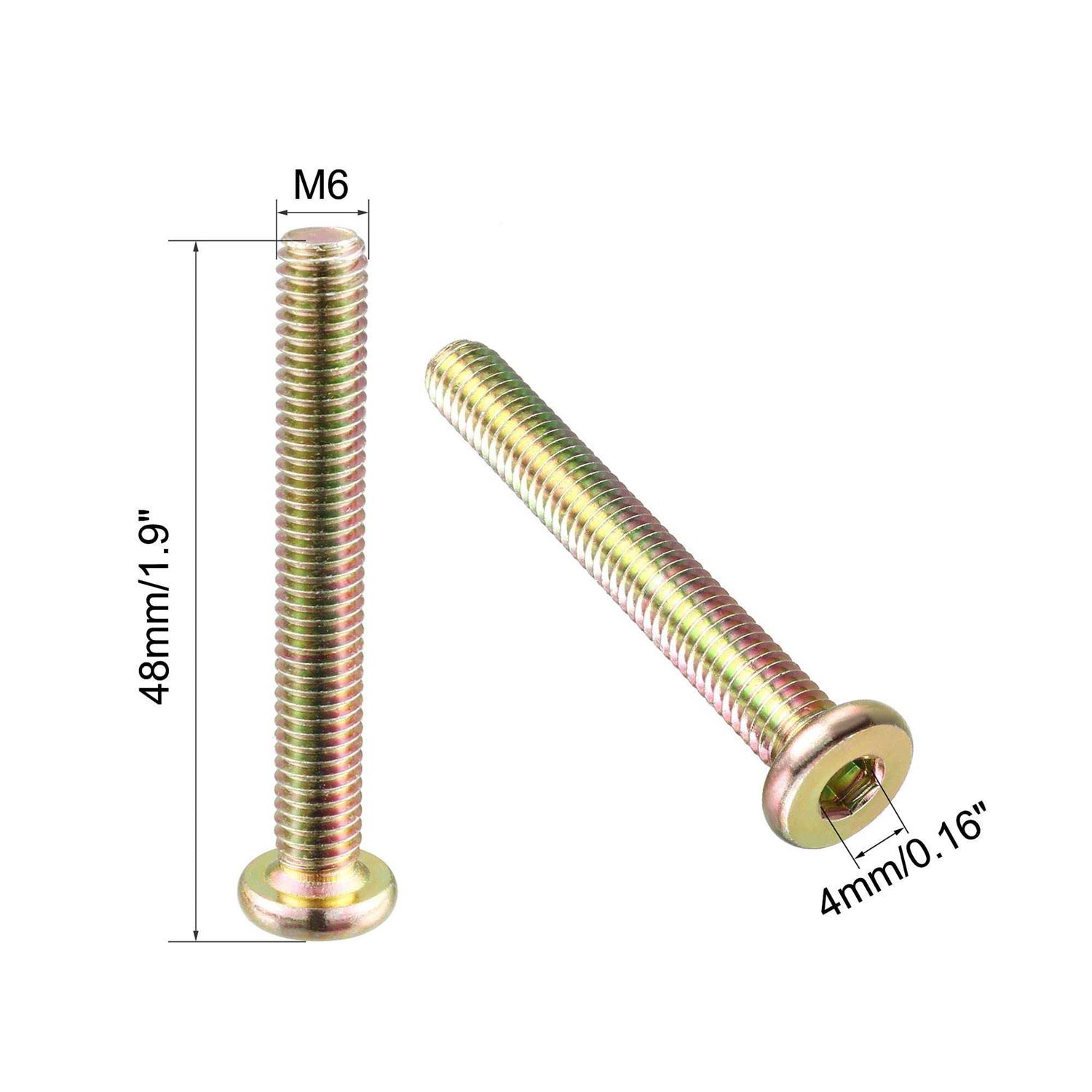 uxcell Hex Socket Head Cap Screws Bolts - Zenithce