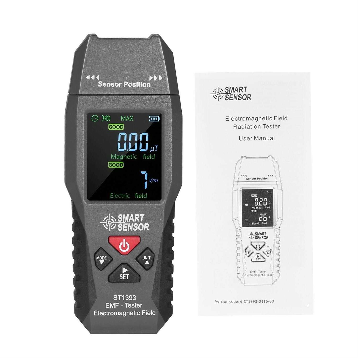Smart Sensor Emf Meter Handheld Mini Digital Lcd Emf Detector Electromagnetic - Zenithce