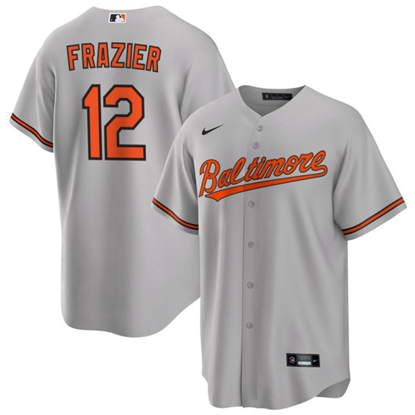 Baltimore Orioles #12 Adam Frazier Gray Cool Base Stitched Jersey - Zenithce