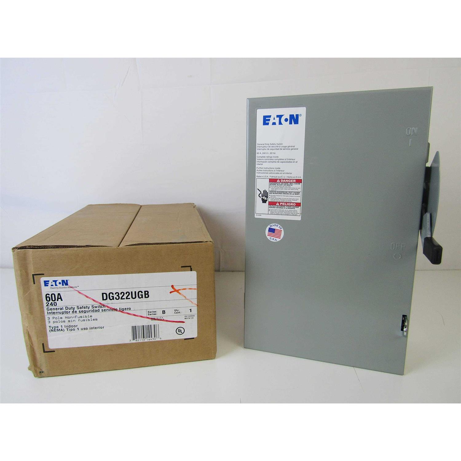 Eaton DG321NRB Safety Switch - Zenithce