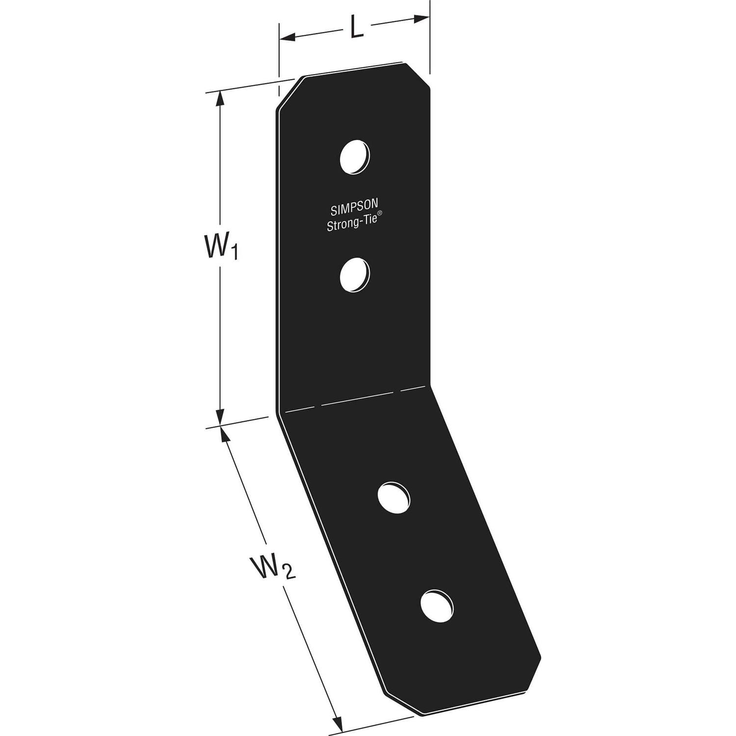 Simpson Strong-Tie APVB66R Outdoor Accents Rough 6×6 Adjustable Post Base - Zenithce