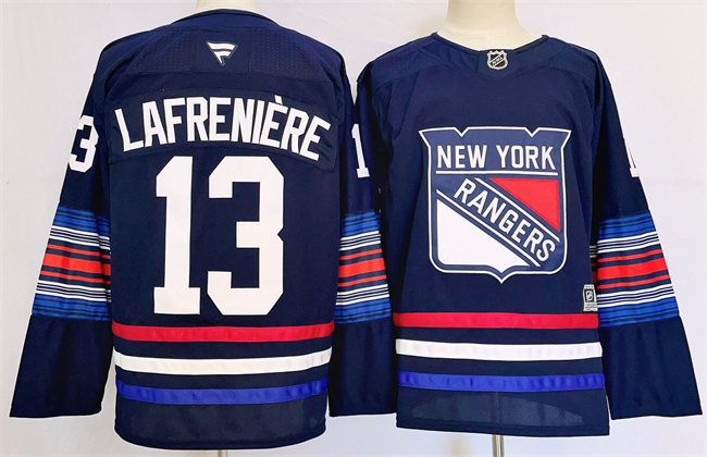 New York Rangers Blank Navy 2024-25 Stitched Jersey - Zenithce