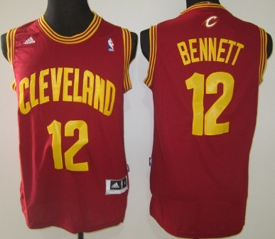 Cleveland Cavaliers #12 Anthony Bennett Revolution 30 Swingman Red Jersey - Zenithce