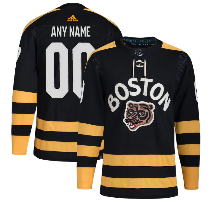 Boston Bruins Custom Black Winter Classic Primegreen Stitched Jersey - Zenithce