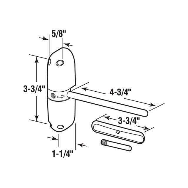 Prime-Line Round Face Door Lock E 2187 - Zenithce