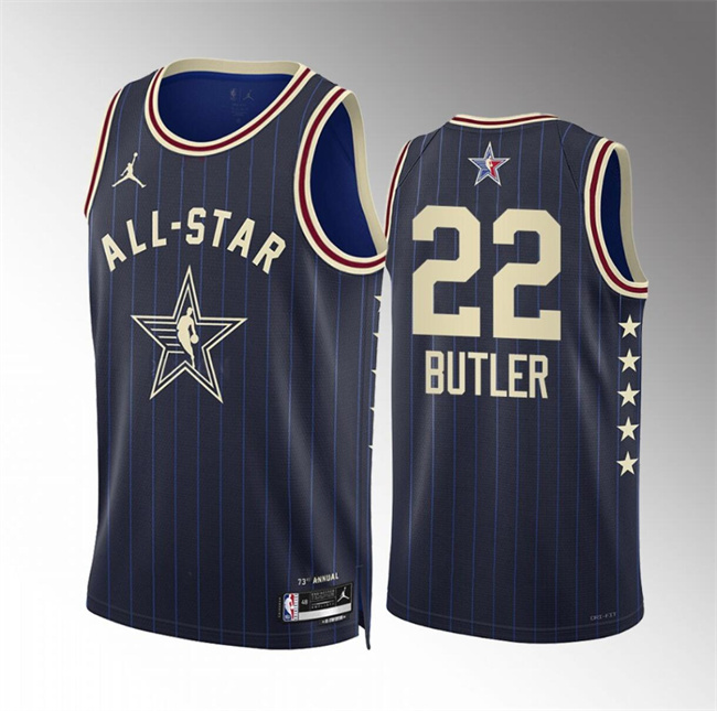 2024 All-Star #22 Jimmy Butler Navy Stitched Jersey - Zenithce