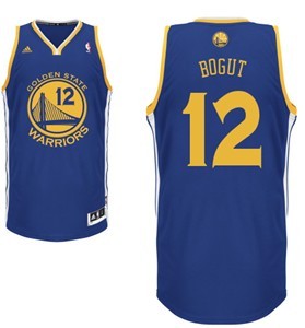 Golden State Warriors #12 Andrew Bogut Blue Swingman Jersey - Zenithce