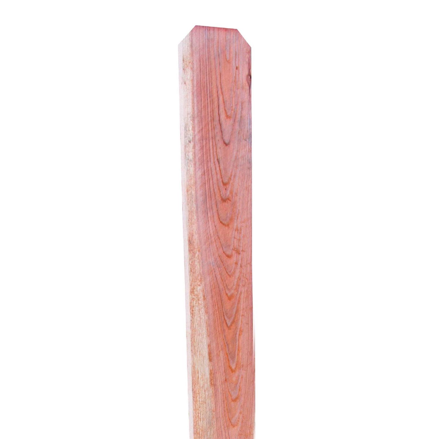 Lowe’s 5/8-in x 6-ft Western Red Cedar Dog Ear Fence Picket - Zenithce