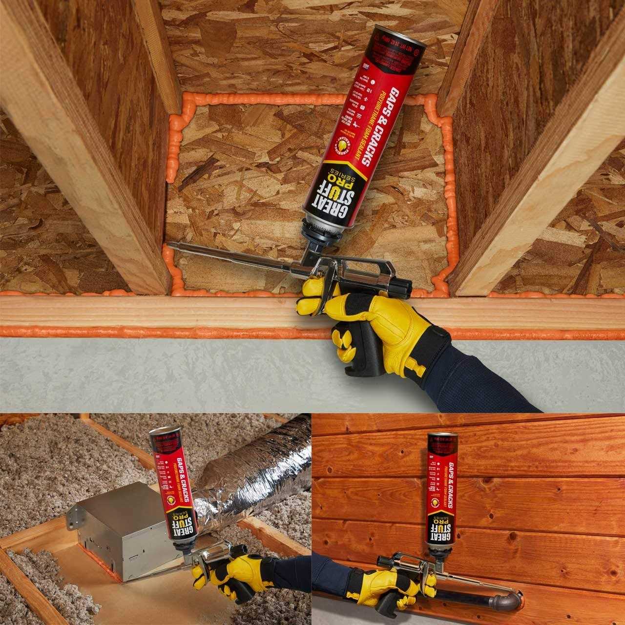Great Stuff Pro Gaps & Cracks 24 oz Insulating Foam Sealant - Zenithce