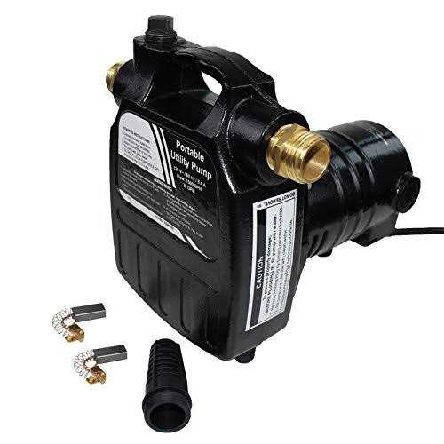 EXTRAUP 1.5HP 4250 GPH Stainless Steel Sump Submersible Clean Dirty Heavy Duty Drain Water Transfer Pump Pool Pond Flood Pump - Zenithce