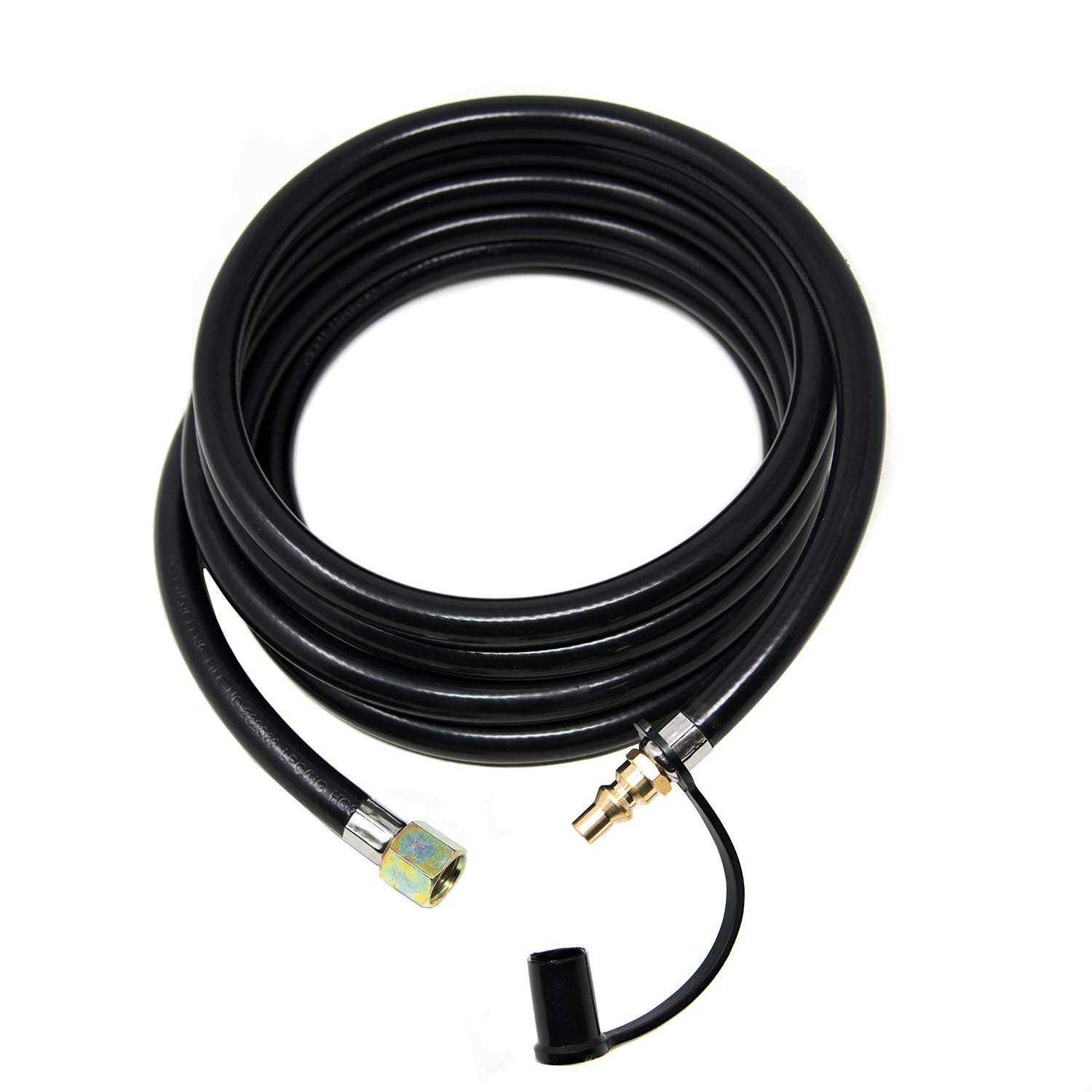 Gasone 1 lb. to 20 lbs. Steel Braided Propane Adapter Hose Converter - Zenithce