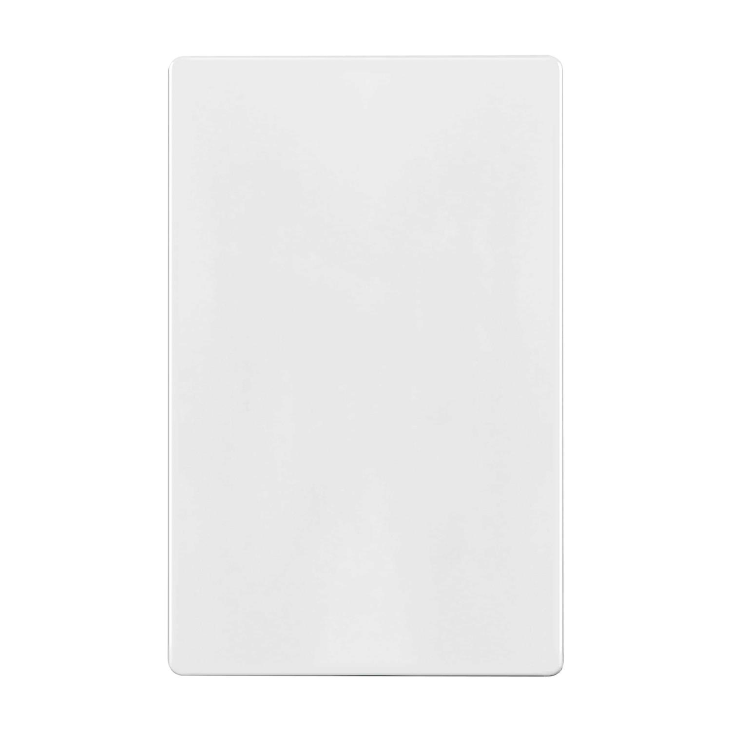 Enerlites Screwless Blank Wall Plate Child Safe Blank Device Outlet Cover - Zenithce