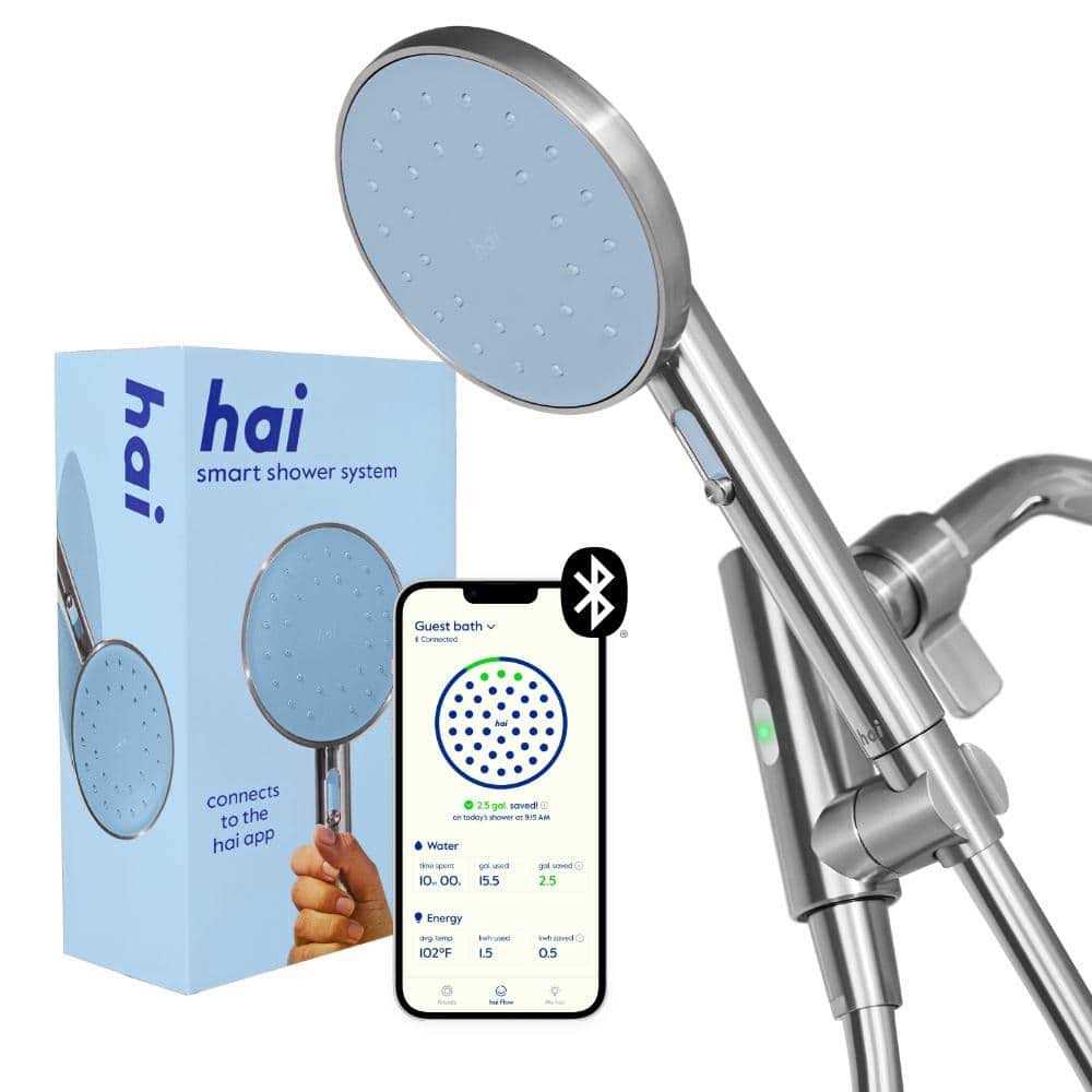 Hai Smart 2-Spray Wall Mount Handheld Shower Head Gpm - Zenithce