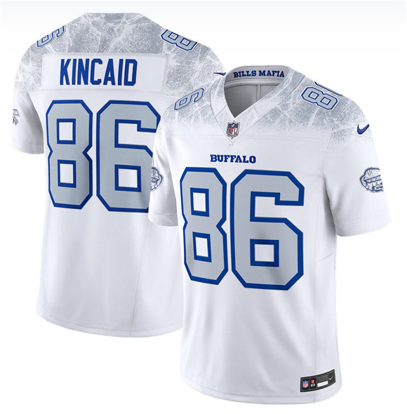 Buffalo Bills #86 Dalton Kincaid White 2025 F.U.S.E. “Rivalries” Vapor Limited Football Stitched Jersey - Zenithce