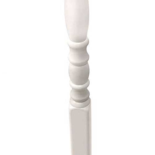 White Colonial Style Vinyl Railing Spindle - Zenithce