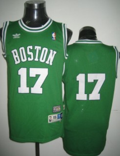 Boston Celtics #17 John Havlicek Green Swingman Throwback Jersey - Zenithce