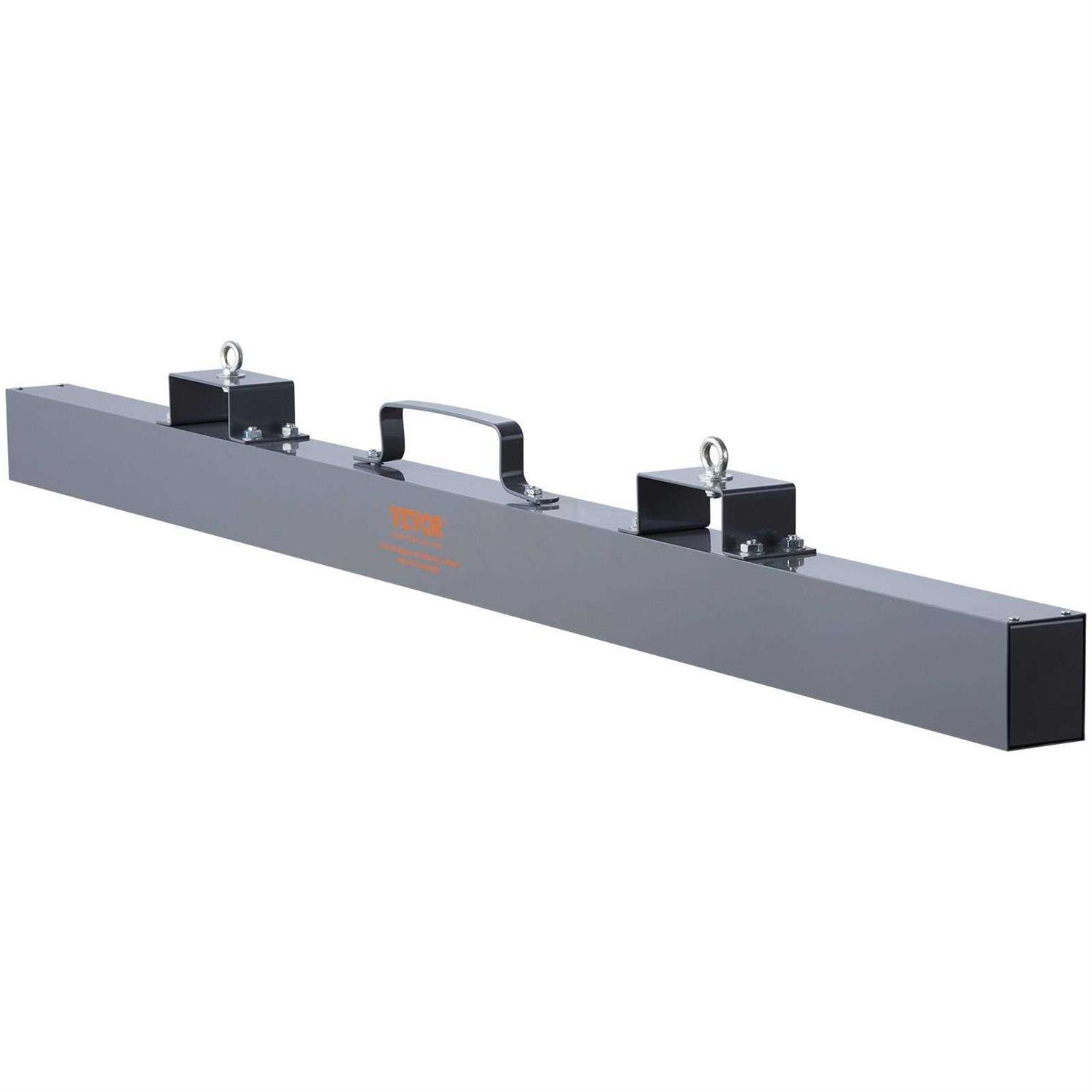 VEVOR Hanging Magnetic Sweeper Pickup Tool Nail Hang-Type Magnetic Forklift Sweeper Industrial Grade Magnets Steel Material Hunting - Zenithce