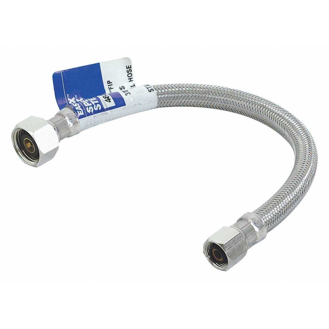 Ez-Flo 41043 Braided Dishwasher Connector Hose 3/4 in Inlet - Zenithce